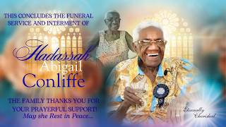 Hadassah Conliffe Funeral