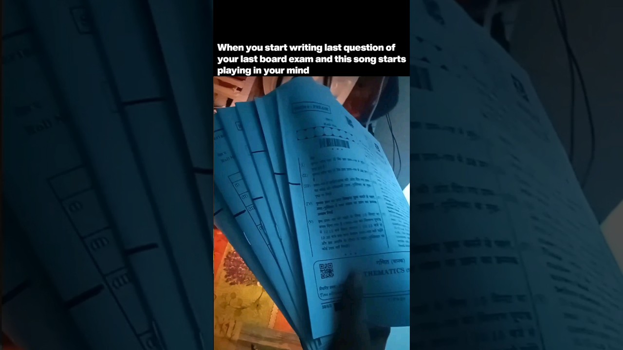 I FINALLY Finished My LAST EXAM of Class 10 TODAY !