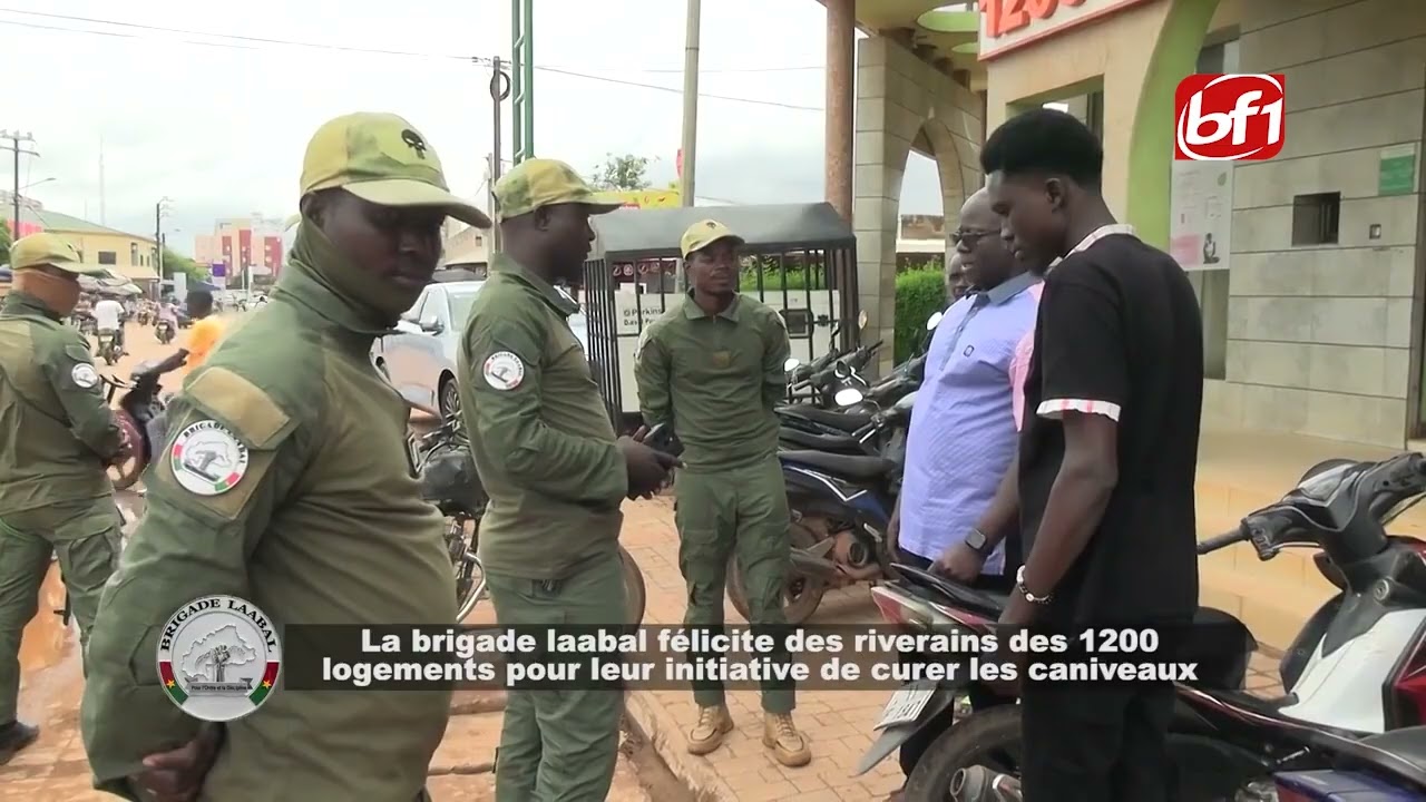 Curage des caniveaux : la Brigade Laabal félicite des riverains du quartier 1200 logements