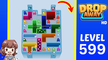 Drop Away Level 599 Solution Walkthrough