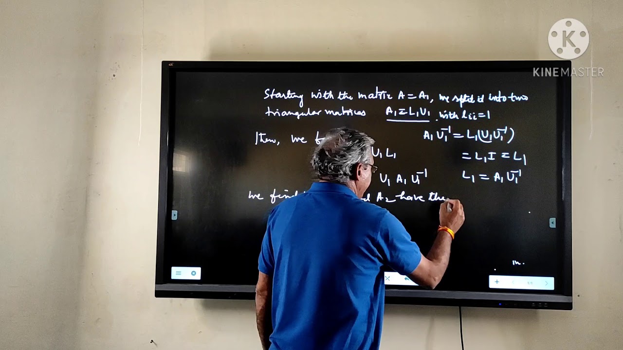 Rutishauser Method by Dr. S. S. Dhayal