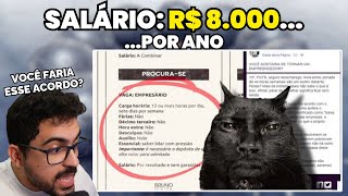 Você Aceitaria Uma Dessas Vagas de Emprego?