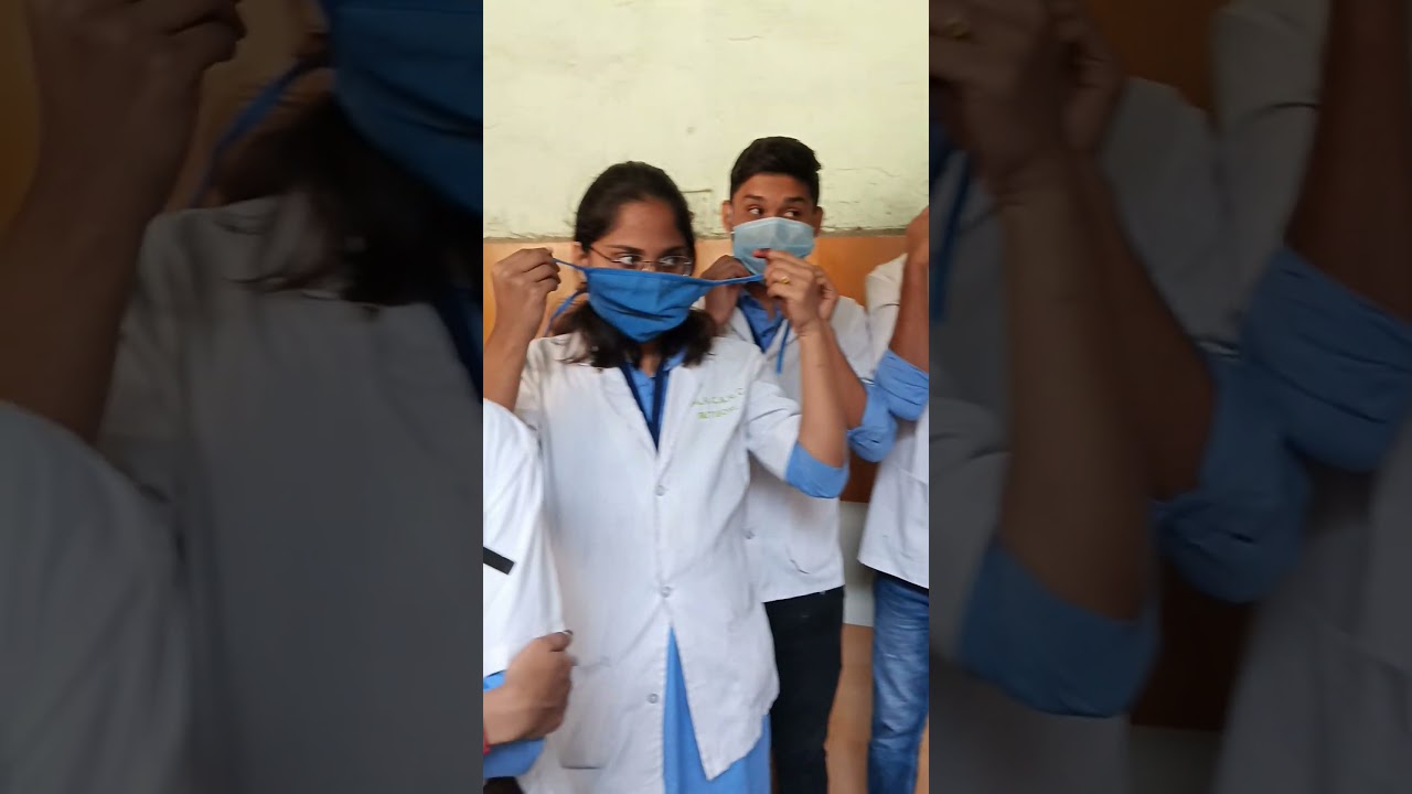STUDENTS getting masked up for PM 😵