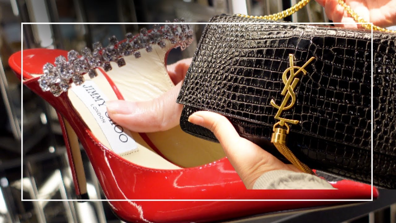 Flannels Leicester Shopping Vlog - Jimmy Choo, Saint Laurent, Valentino