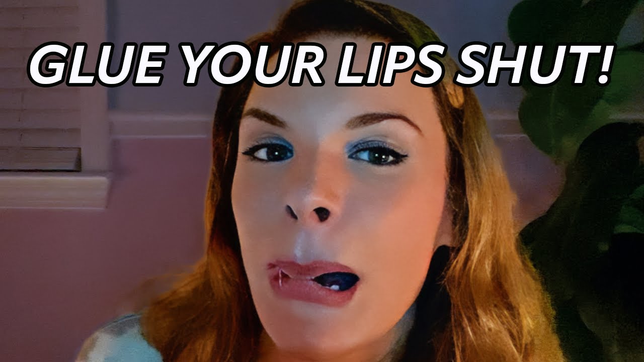 ASMR Stay Golden Cosmetics Glitter Lip Kit Baeby Review YouTube