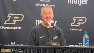 Post Texas Southern — Purdue coach Matt Painter