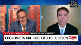 Philipson: U.S. markets are not reacting strongly to Fitch's credit rating downgrade