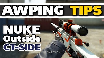 CS:GO - AWPING TIPS | Outside / Yard  on Nuke CT-Side (Basic Tutorial)