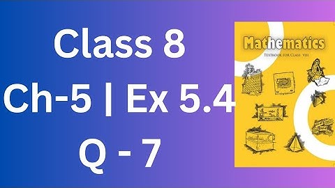 Class 8 Maths | Chapter 5 Exercise 5.4 | Question 7 | Square and Square Roots | NCERT