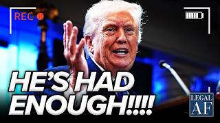 Trump PULLS the NUCLEAR Option after LETHAL HEARING