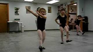 Erica's preschool tap camp July 2009