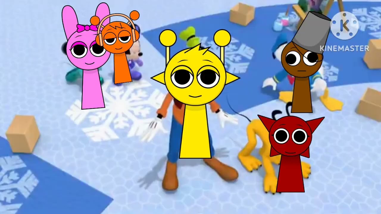 Minnie Mouse Winter Bow Ruined Add Round 1 Sprunki Kinemaster