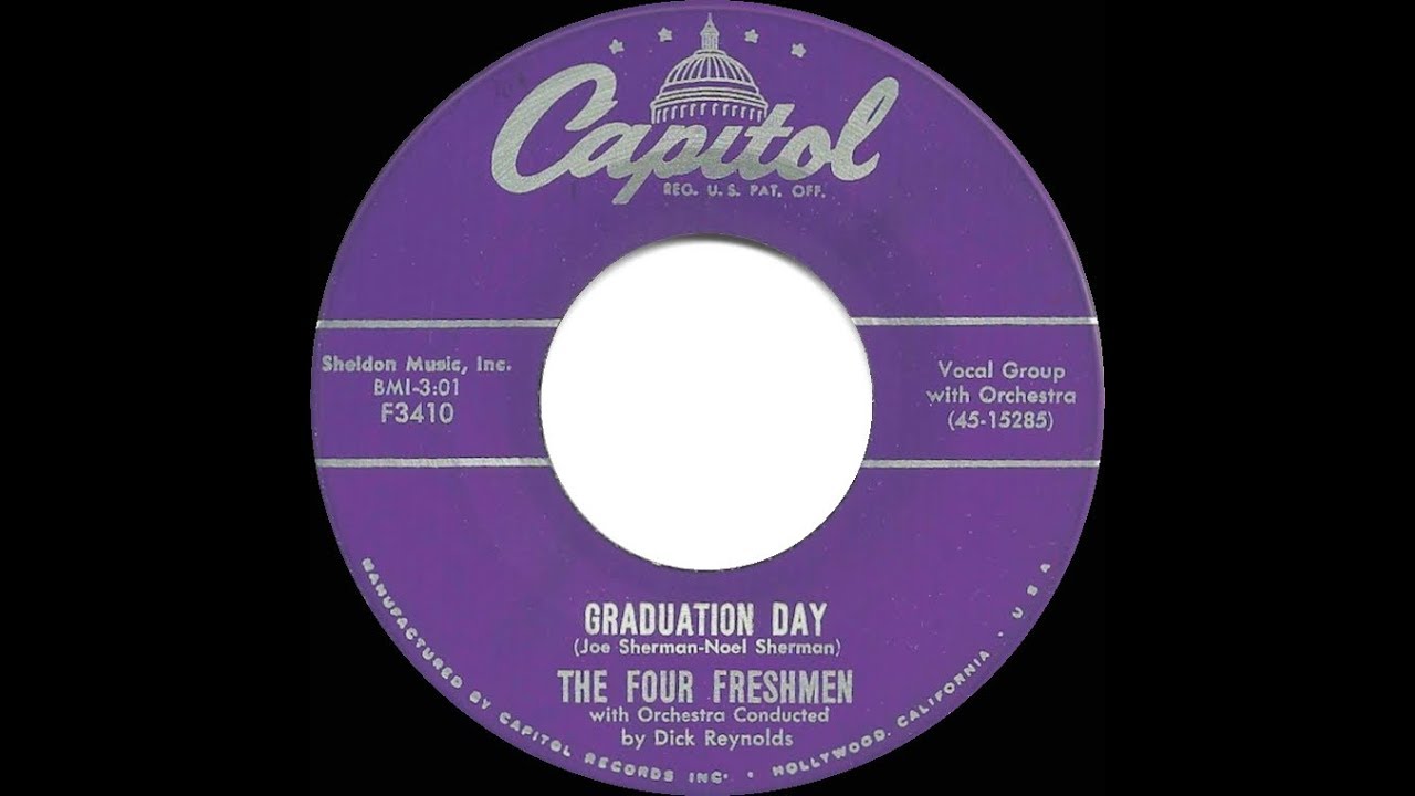 1956 HITS ARCHIVE Graduation Day Four Freshmen YouTube
