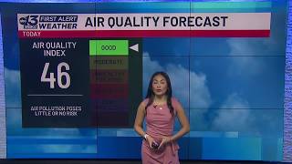 How a heat wave impacts air quality