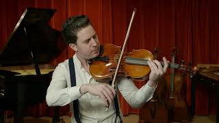 Viola: Alessandro
Alessandro violas feature:
- Golden red-brown varnish
- High quality ebony pegs and fingerboard
- Custom-carved Despiau Superieur bridge
- Wittner tailpiece with four built-in fine tuners
- Dominant D, G and C strings, with a Jargar A string
- Guarneri style chinrest
Performance by violist Colin Brookes.
To see all of our current offerings, please visit our website: https://www.carriagehouseviolins.com/ Viola: Alessandro