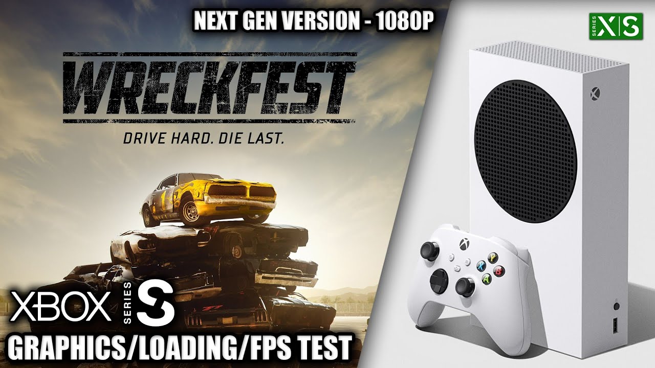 Wreckfest: Next Gen - Xbox Series S Gameplay + FPS Test