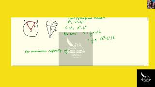 [Math] A cone-shaped drinking cup is made from a circular piece of paper of radius by cutting out