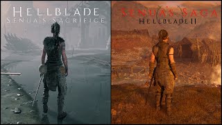 Hellblade vs. Hellblade II - Details & Physics Comparison