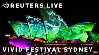 LIVE: Sydney Opera House illuminated as Vivid light festival begins