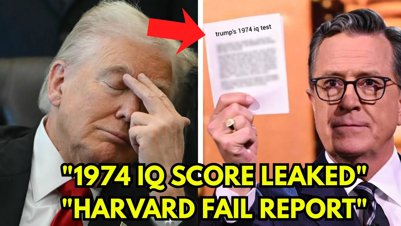 Stephen Colbert Unseals Trump’s 1970 Wharton IQ Test — The “Genius” Claim Shaken