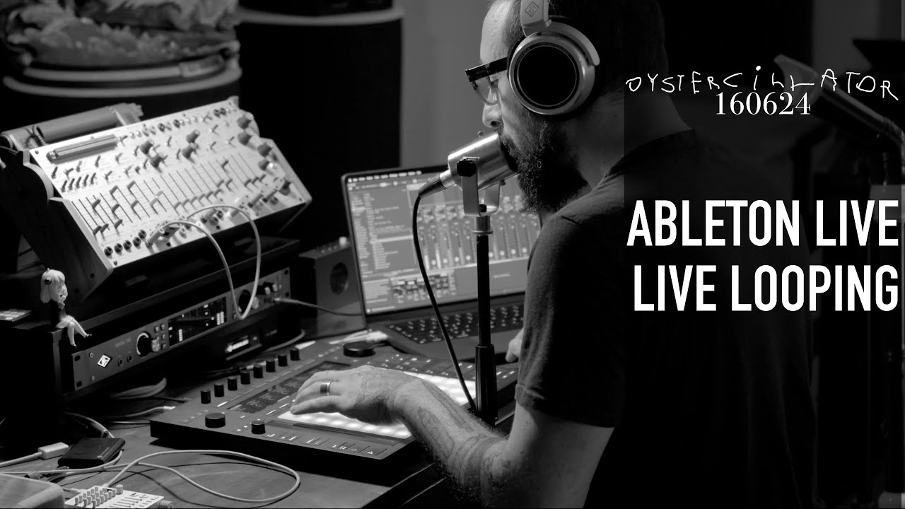 160624 / Live looping - Ableton - YouTube