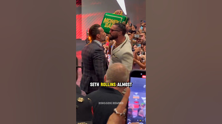 CM Punk and Seth Rollins Clash at Fanatics Fest😯