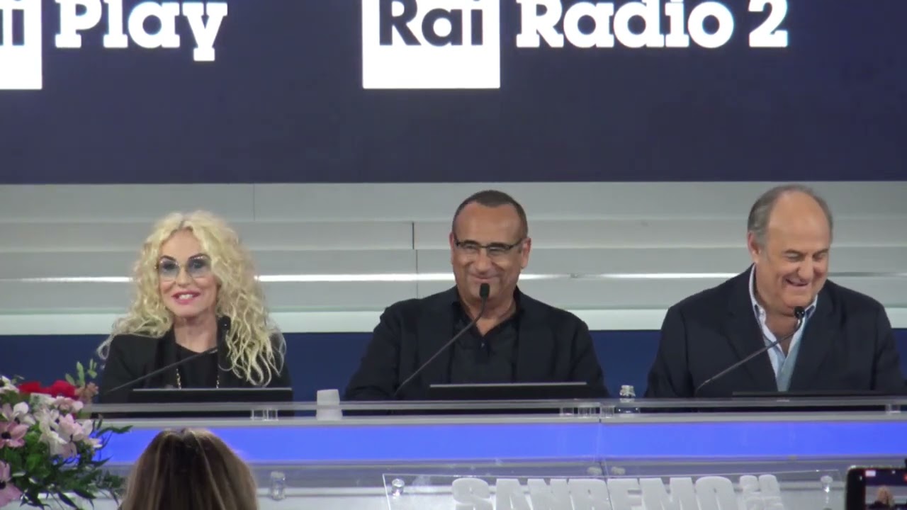 Conferenza Stampa Sanremo 2025: Parlano Antonella Clerici e Gerry Scotti