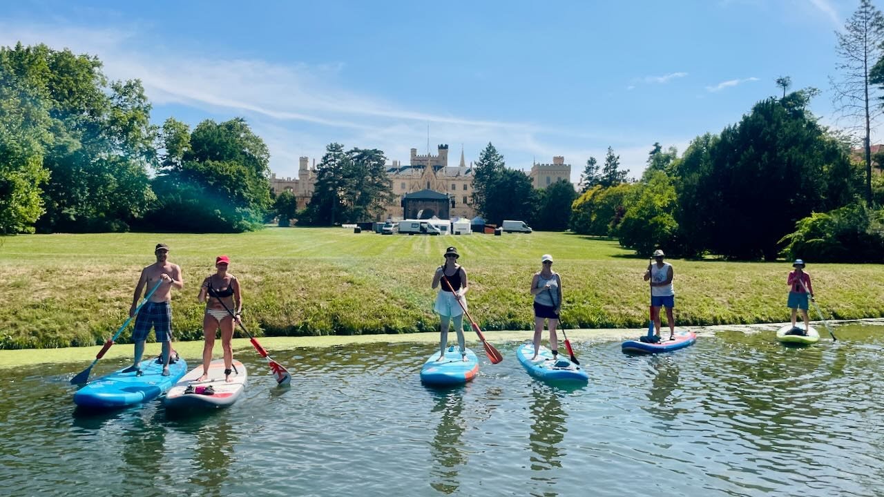 Nové mlýny - Stará Dyje - Lednice - Janohrad SUP s CK Kudrna (1)