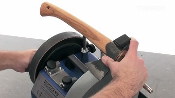 Sharpen Axes with the Tormek Axe Jig SVA 170