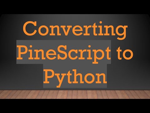 Converting PineScript to Python