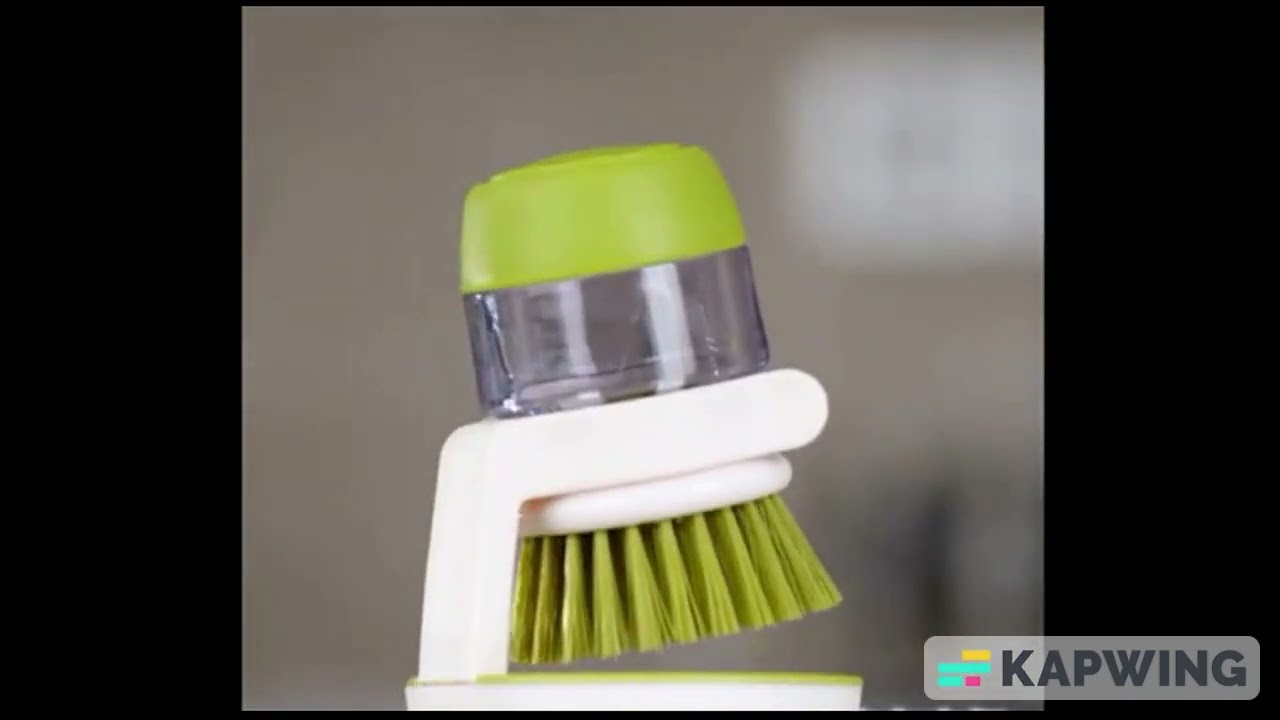 Dishbrush wih soap dispencer