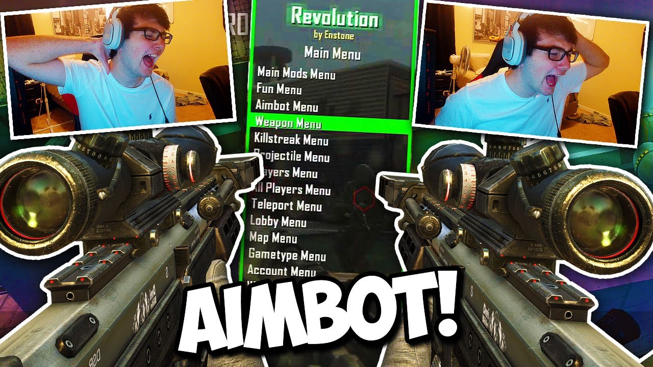 TROLLING FANS WITH AIMBOT IN SnD! (GONE WRONG!) - BO2 Aimbot Trickshotting