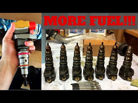 Ford 7.3 Powerstroke Gets Stage 1 Injectors!!! How to Install Injectors, Glow Plugs, UVCH