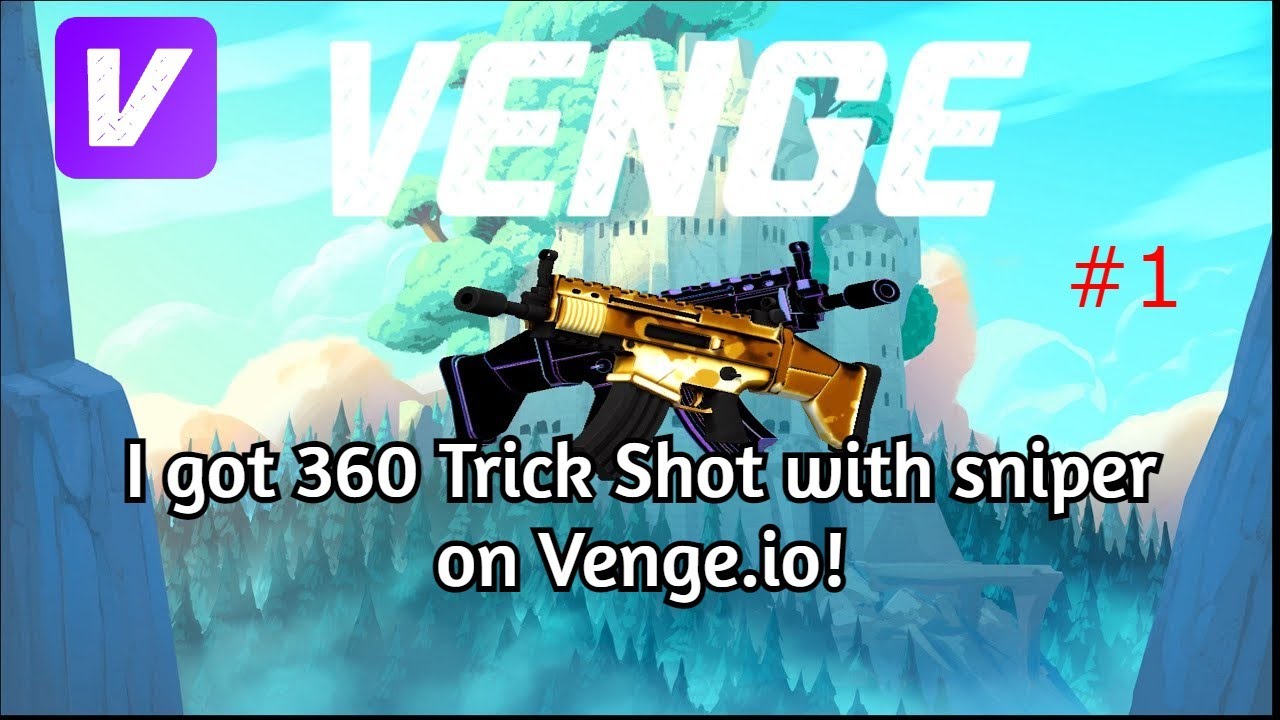 360 Degree Trick Shot with sniper on Venge.io! | OP gameplay | Tech Gamerz Hub