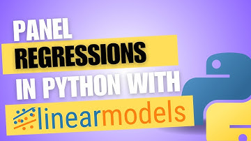 Panel Regressions in Python with linearmodels