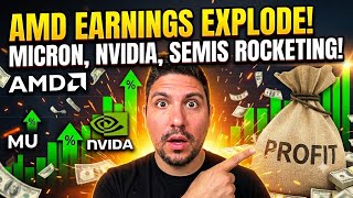 EXPLOSIVE AMD Earnings‼️ BULLISH for Micron, AMD, NVIDIA Stock [AI Stock Catalysts]