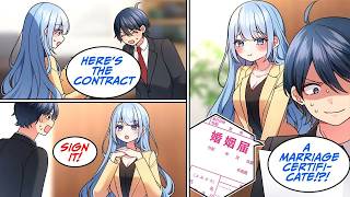 Manga Dub I accidentally handed a marriage contract to the female CEO and RomCom