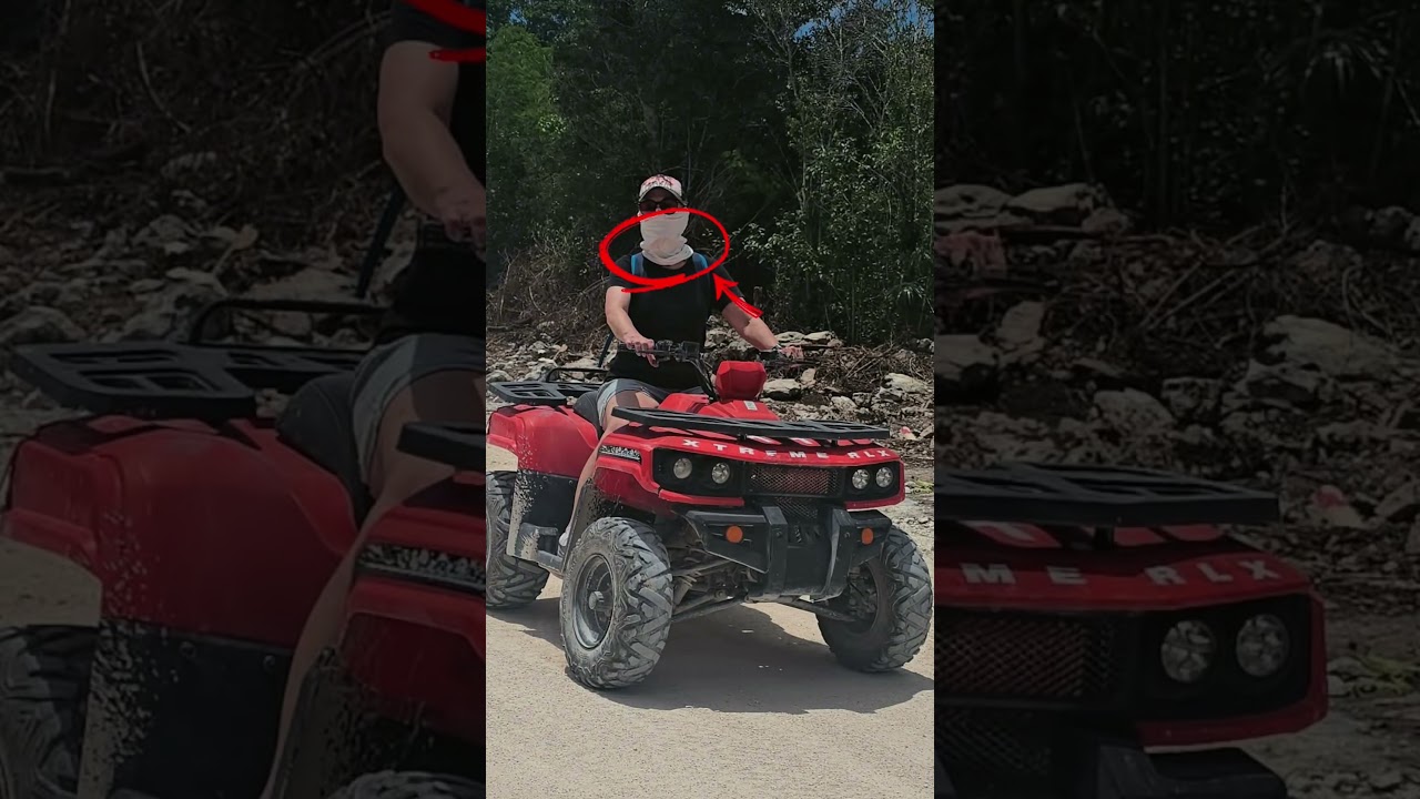 Skip Mr. Sancho’s. Get dirty driving an ATV thru the Cozumel jungle. #cruise #excursions #cozumel