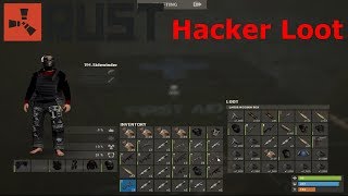 Rust - Securing Hacker Loot From Destroyed Base (Hacker gets punished)