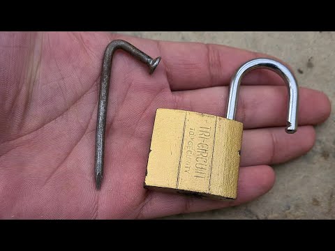 Open any lock only in this way