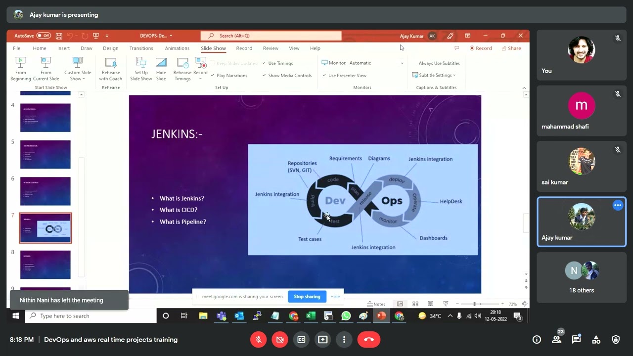 DevOps Tutorial for Beginners | DevOps AWS Real Time Project Training | DevOps mini project