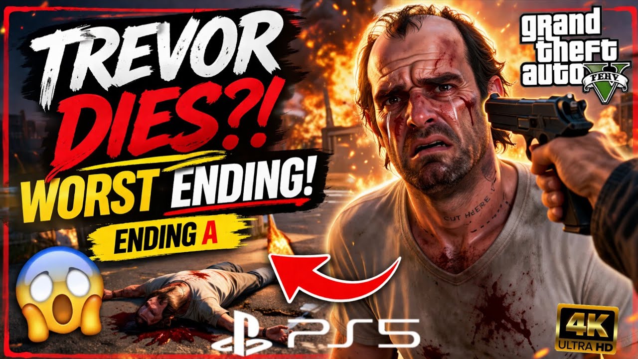 GTA V Ending A Kill Trevor – Final Mission Gameplay PS5 4K#ps5 - YouTube