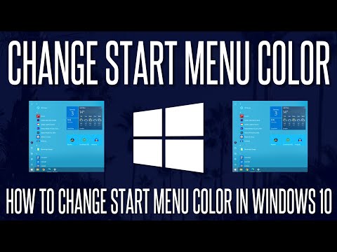 How to Change Start Menu Color in Windows 10 hqdefault