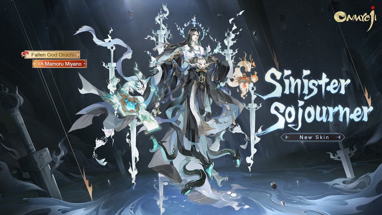 Onmyoji - Fallen God Orochi's New Skin- Sinister Sojourner - YouTube