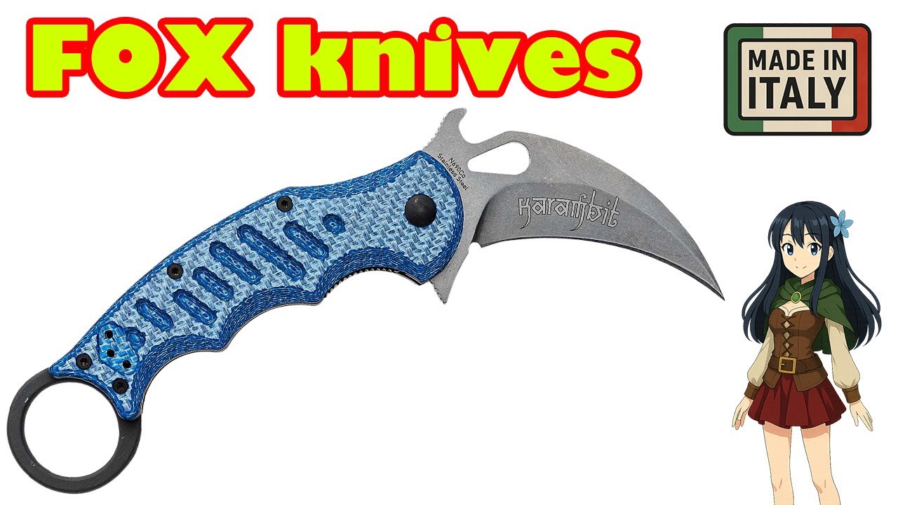 FOX KNIVES【フォックス・ナイブス】□ カランビット【N690Co】【G-10