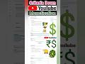 youtube channel monetization 💲 new criteria update🔥 #shorts #trending #viral