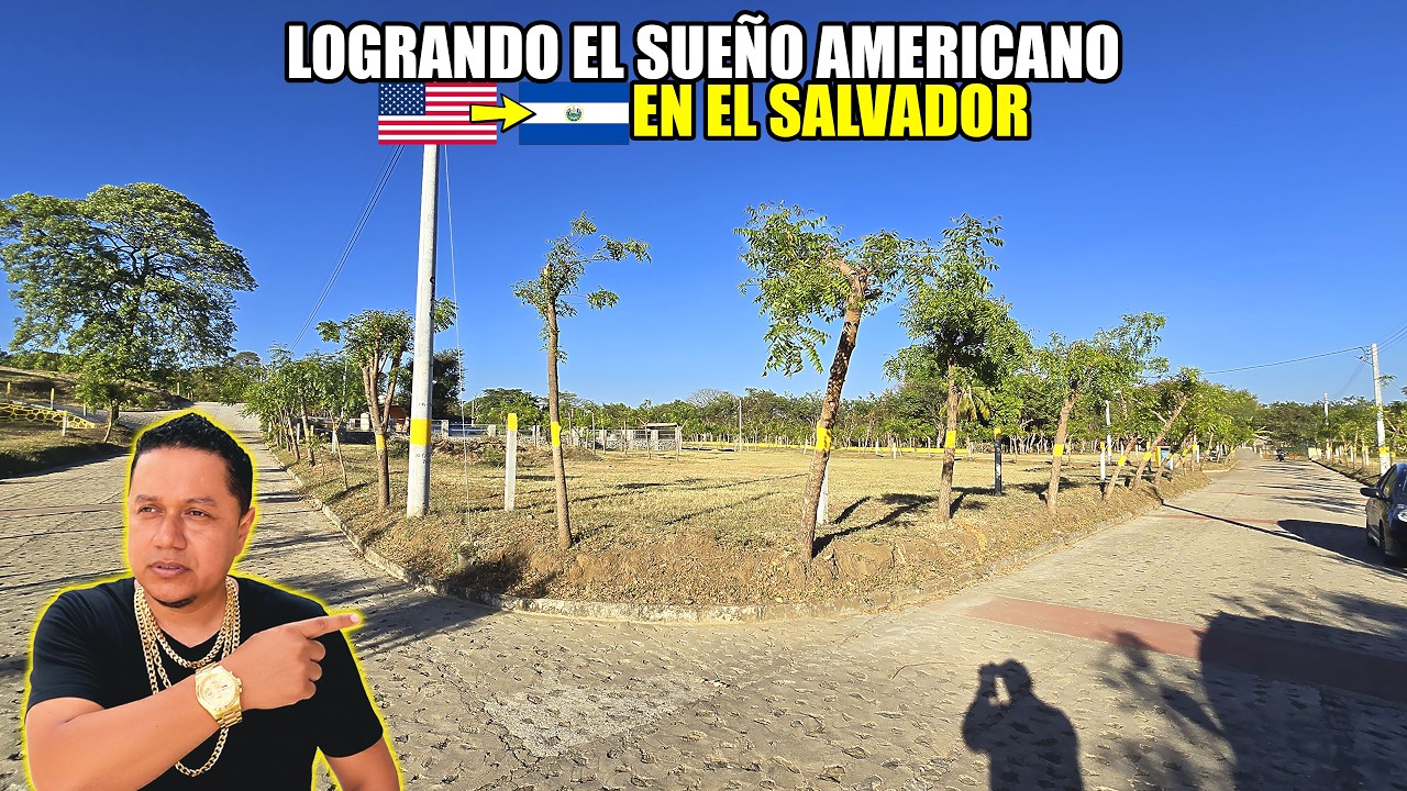 SALVADOREÑOS LOGRAN SU ANHELADO SUEÑO AMERICANO😱 COMPRANDO LOTES EN SAN MIGUEL🙏