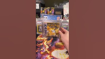 Graded Pokémon Games - back from CGC