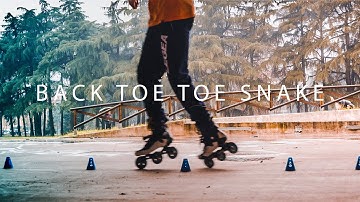 HOW TO SKATE TUTORIAL: BACK TOE TOE SNAKE - LORENZO GUSLANDI