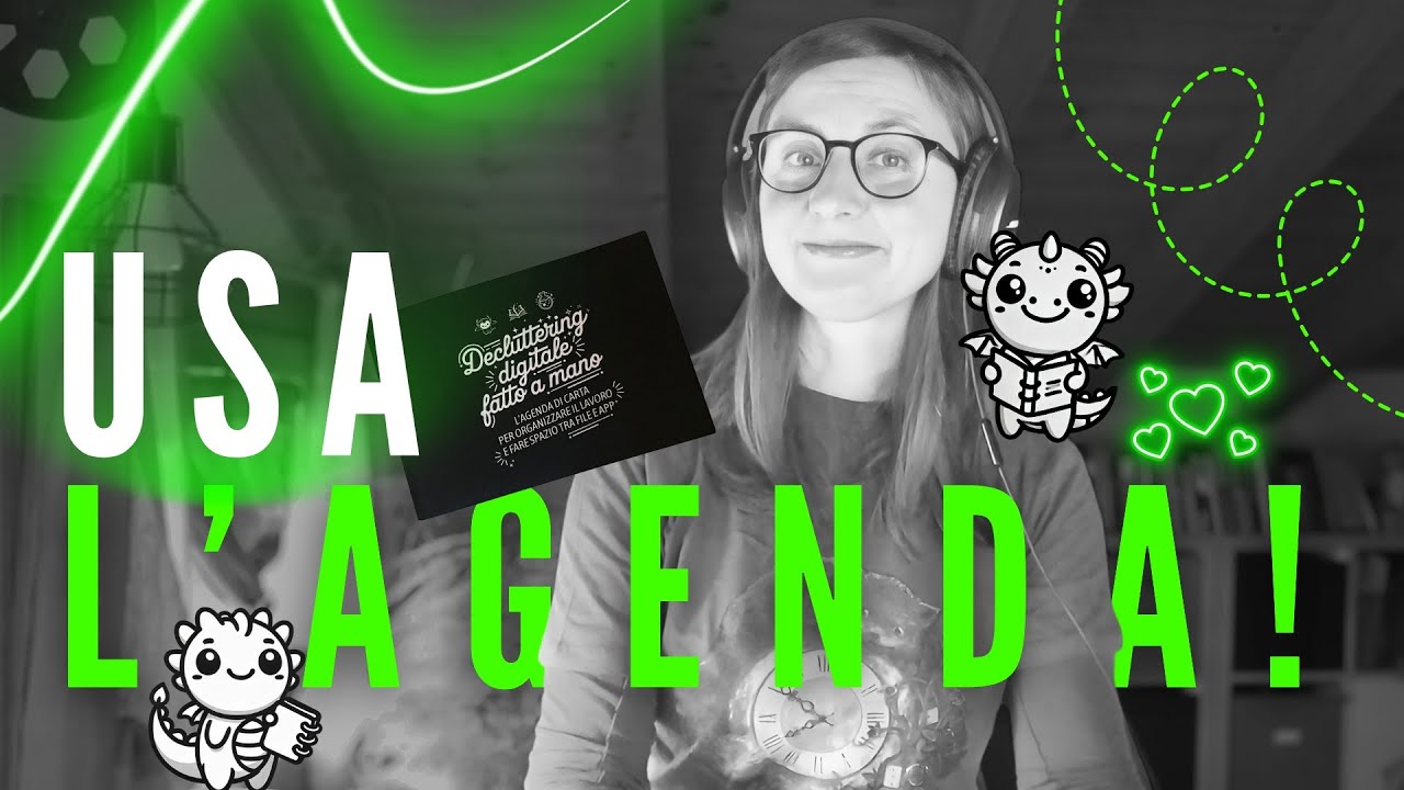 Agenda cartacea + Decluttering digitale: il mix perfetto per organizzare il lavoro